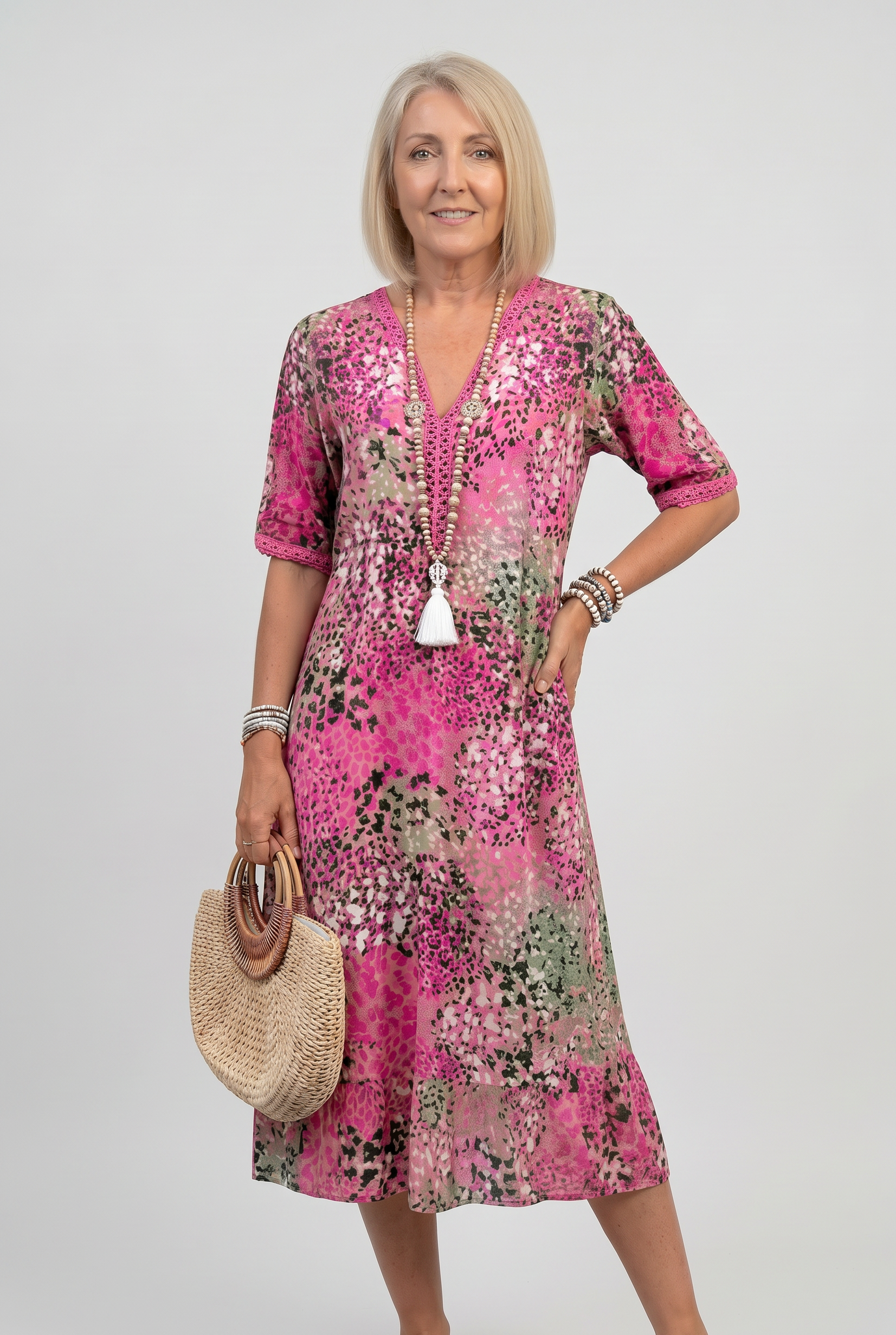 Women's Summer Dress | Printed Mini-8