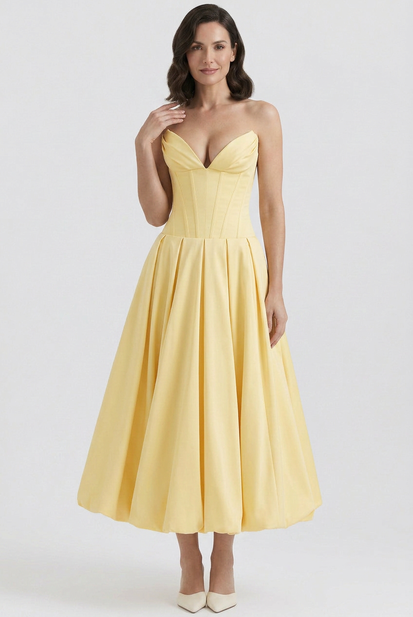 Women’s Summer Wedding Guest Dress | Midi - 10