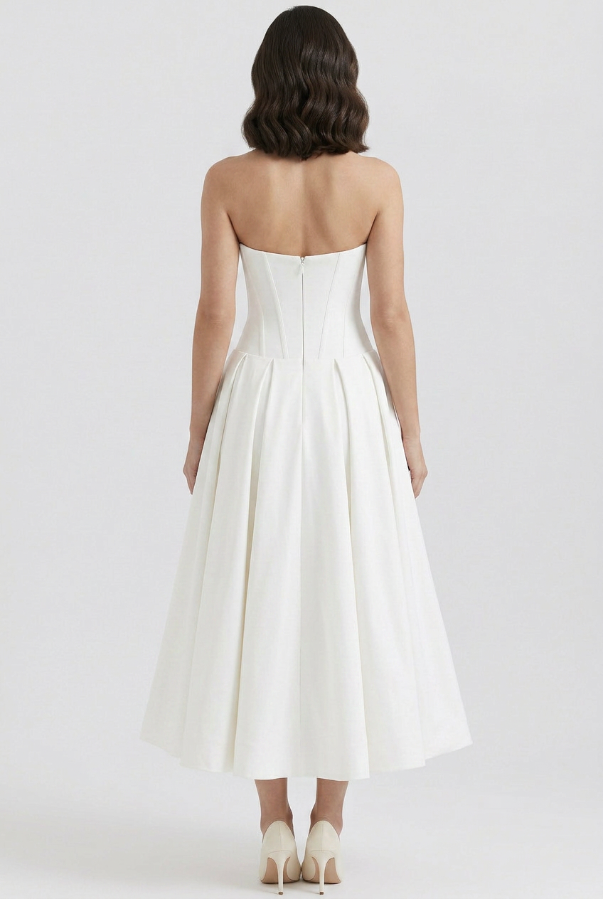 Women’s Summer Wedding Guest Dress | Midi - 2