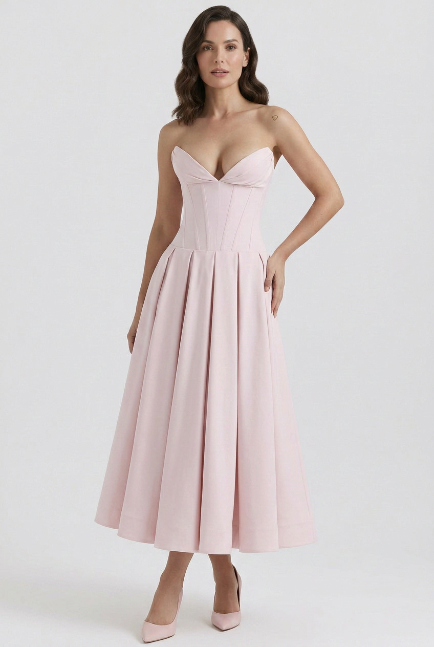 Women’s Summer Wedding Guest Dress | Midi - 5