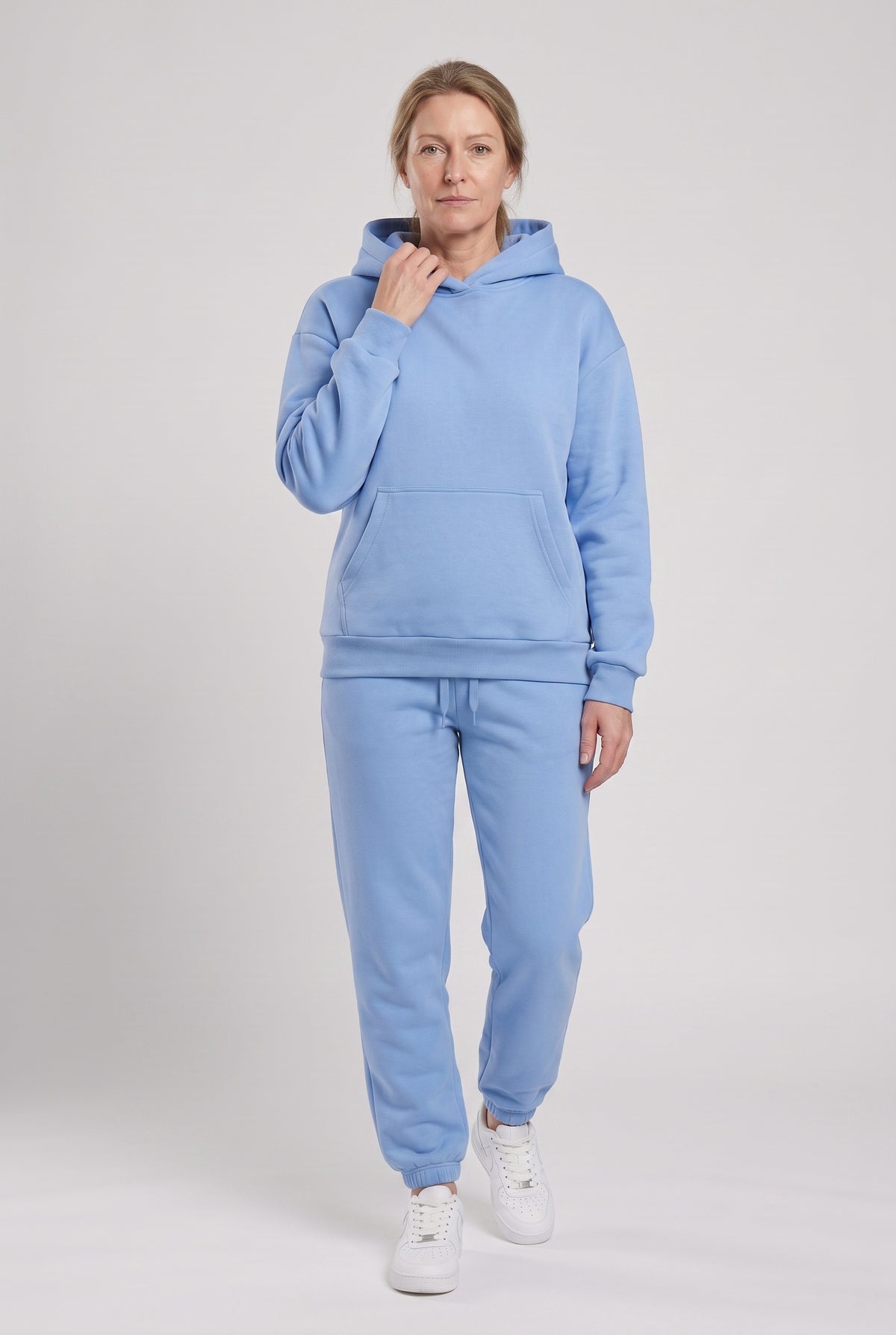 Women's Tracksuit | Hooded Jogger Set - Blue