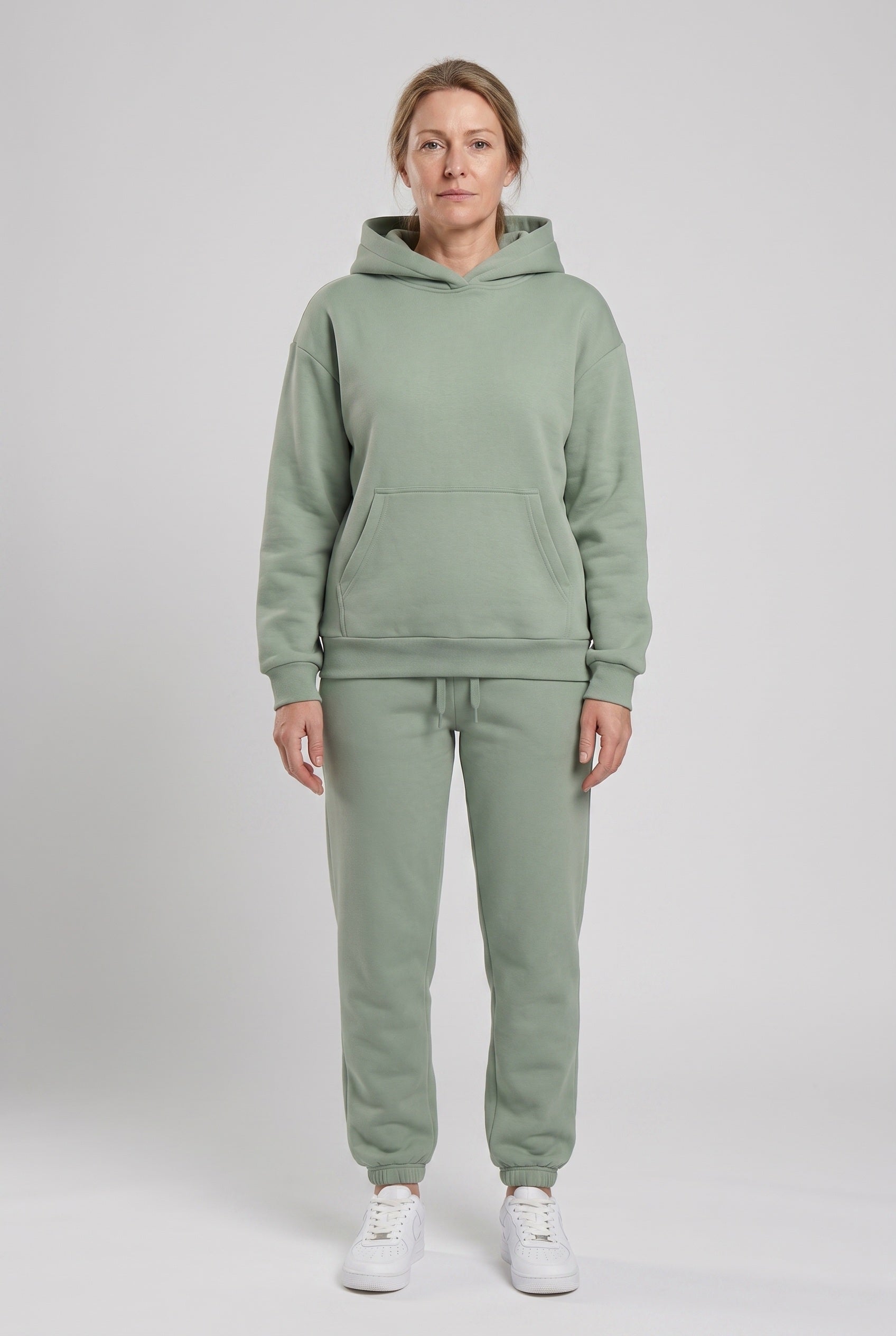 Women's Tracksuit | Hooded Jogger Set - Green