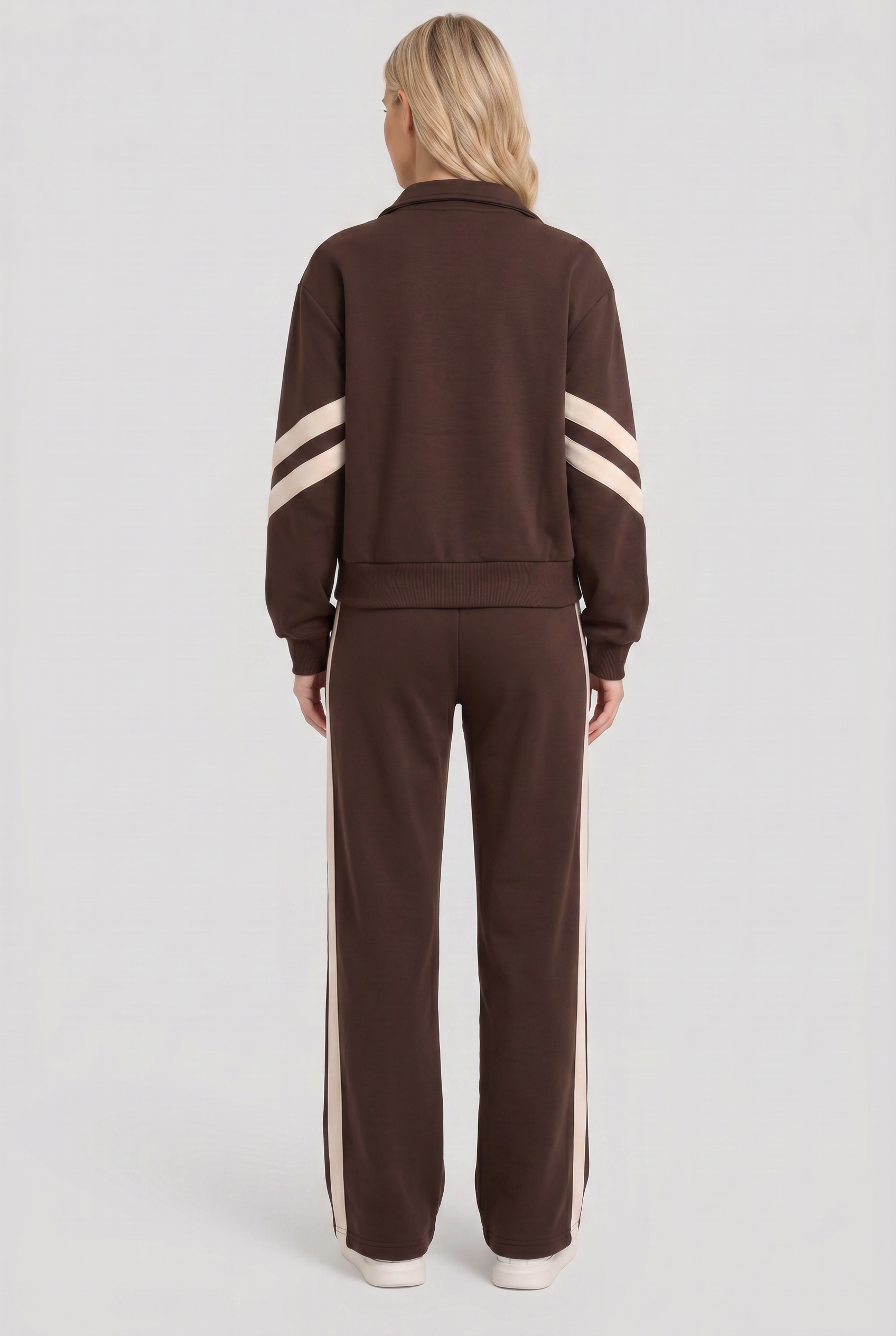 Women’s Tracksuit | Two Piece Zip Front - 2