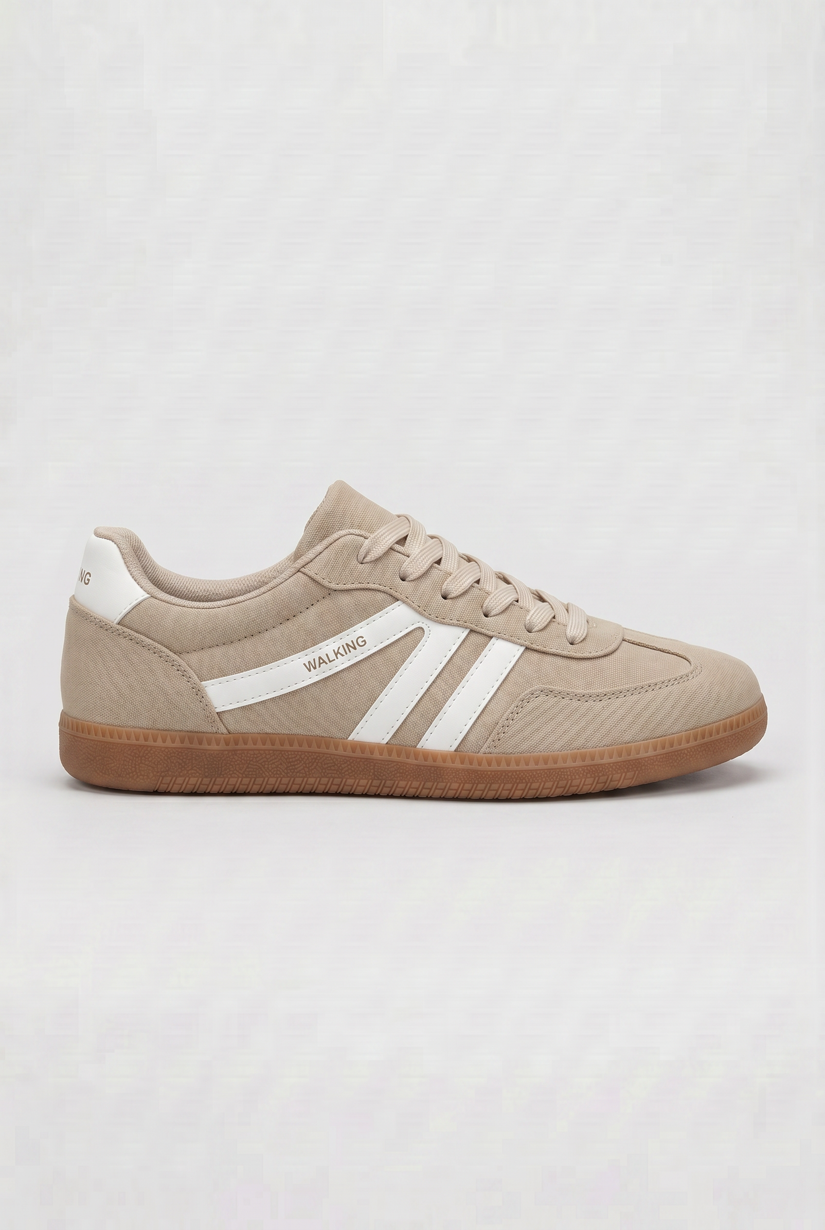 Women's Trainers | Cushion Sole Slip On Lace Up-5