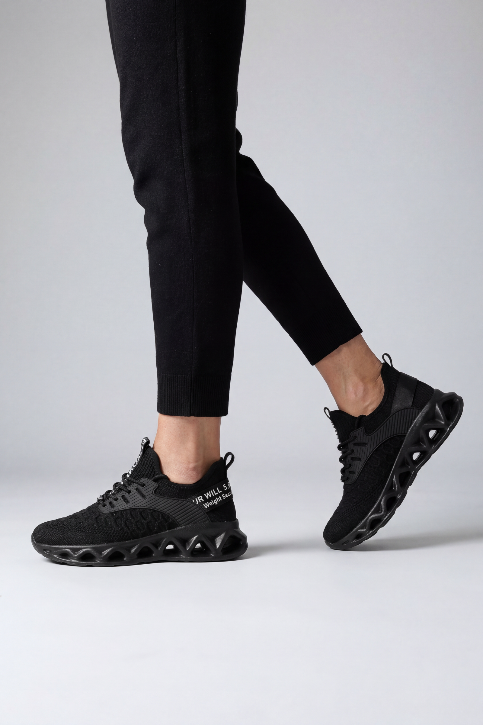 Women's Trainers | Lace-Up with Cushioned Sole - 2