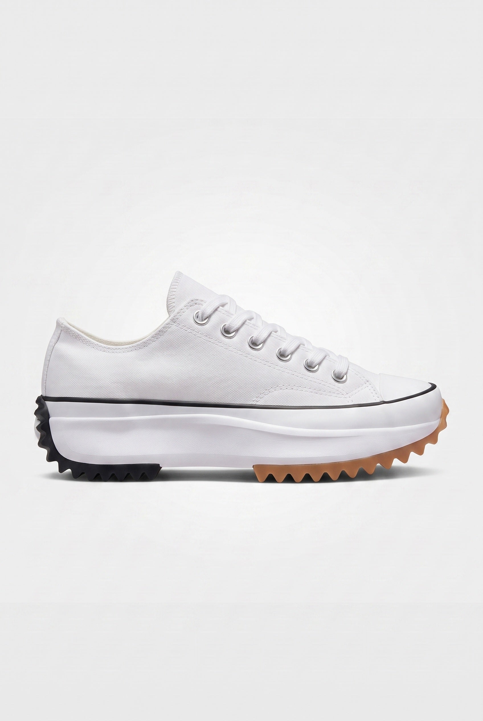 Women's Trainers | Platform Lace-Up - Ivory White