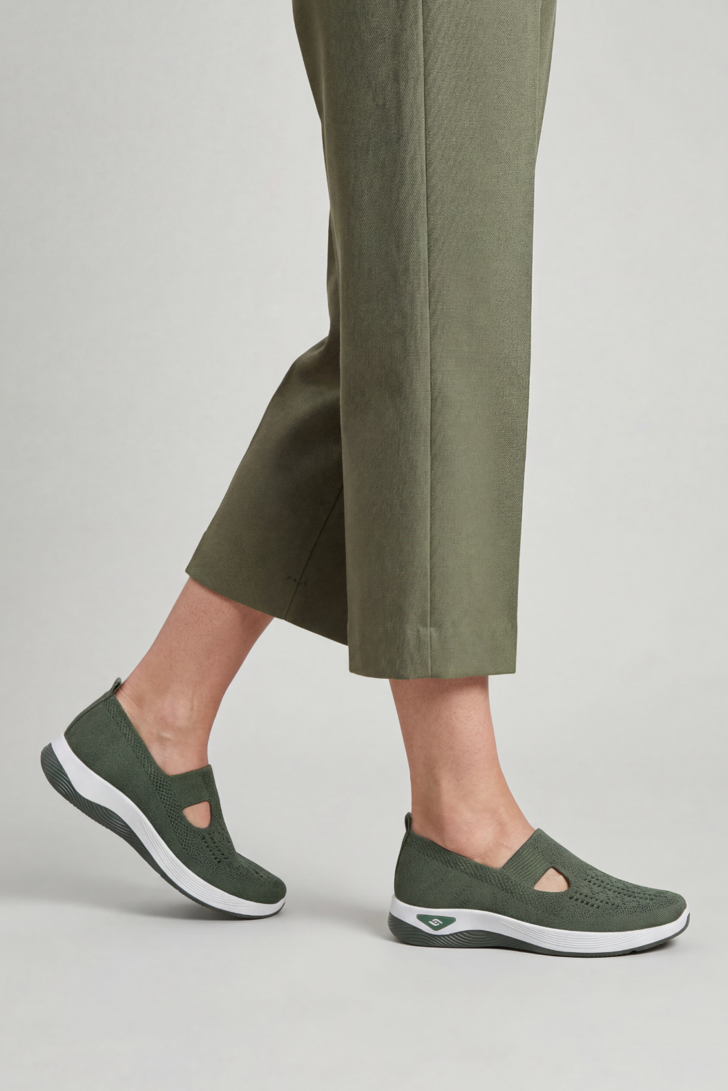 Women's Trainers | Slip-On with Cushioned Sole - 2