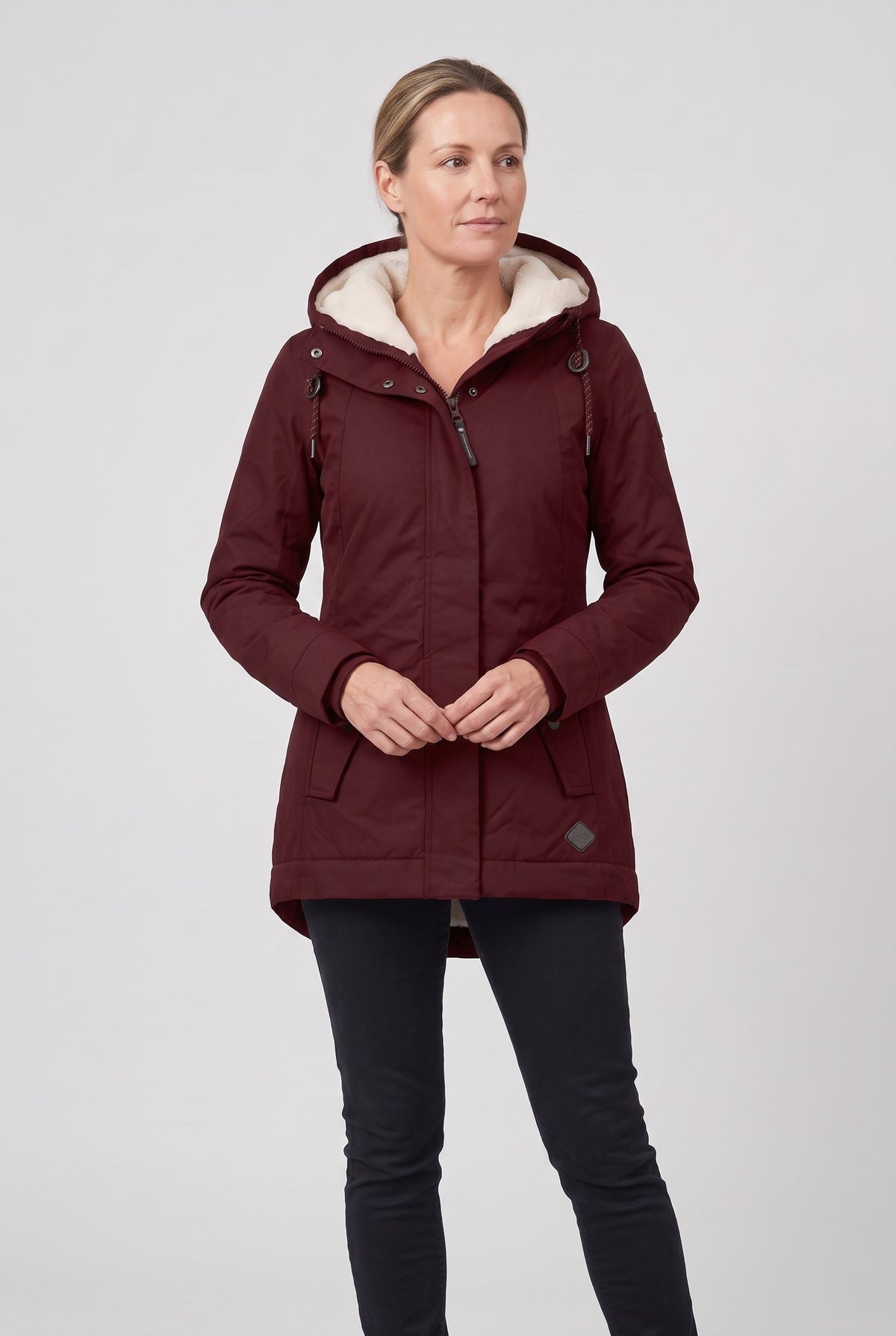 Women's Coat | Hooded Waterproof Padded - 6