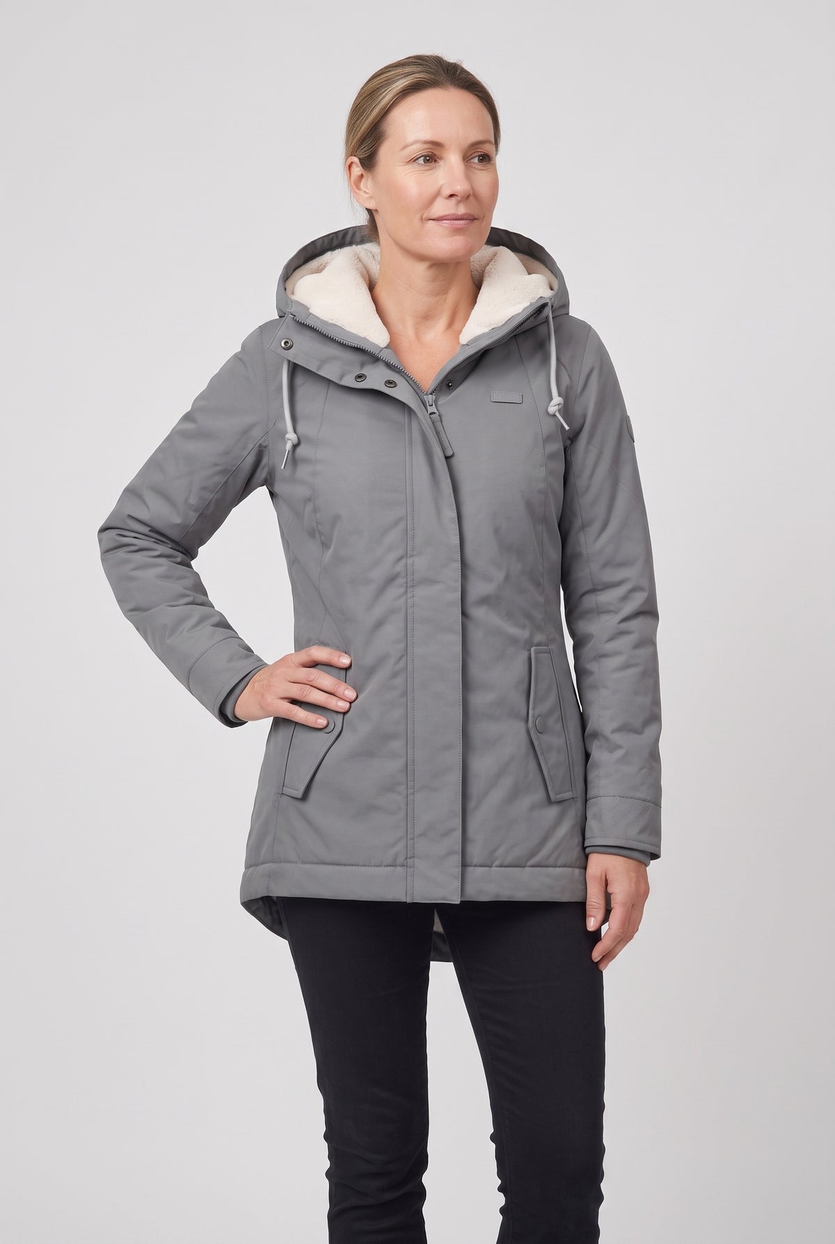 Women's Coat | Hooded Waterproof Padded - 8