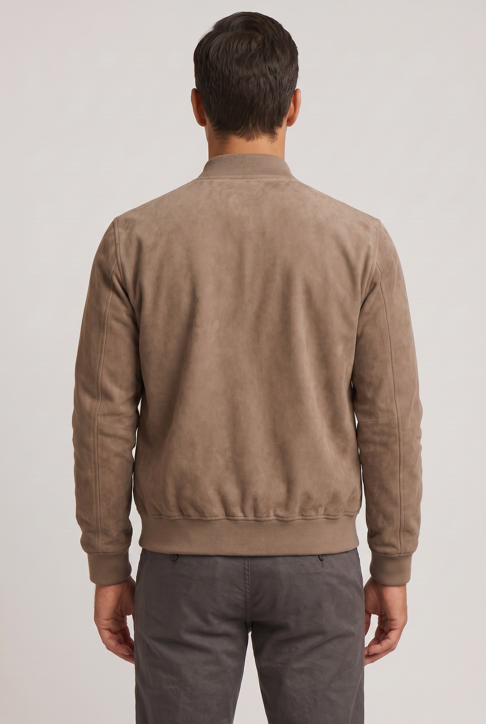 Men's Bomber Jacket | Casual Zipper-2