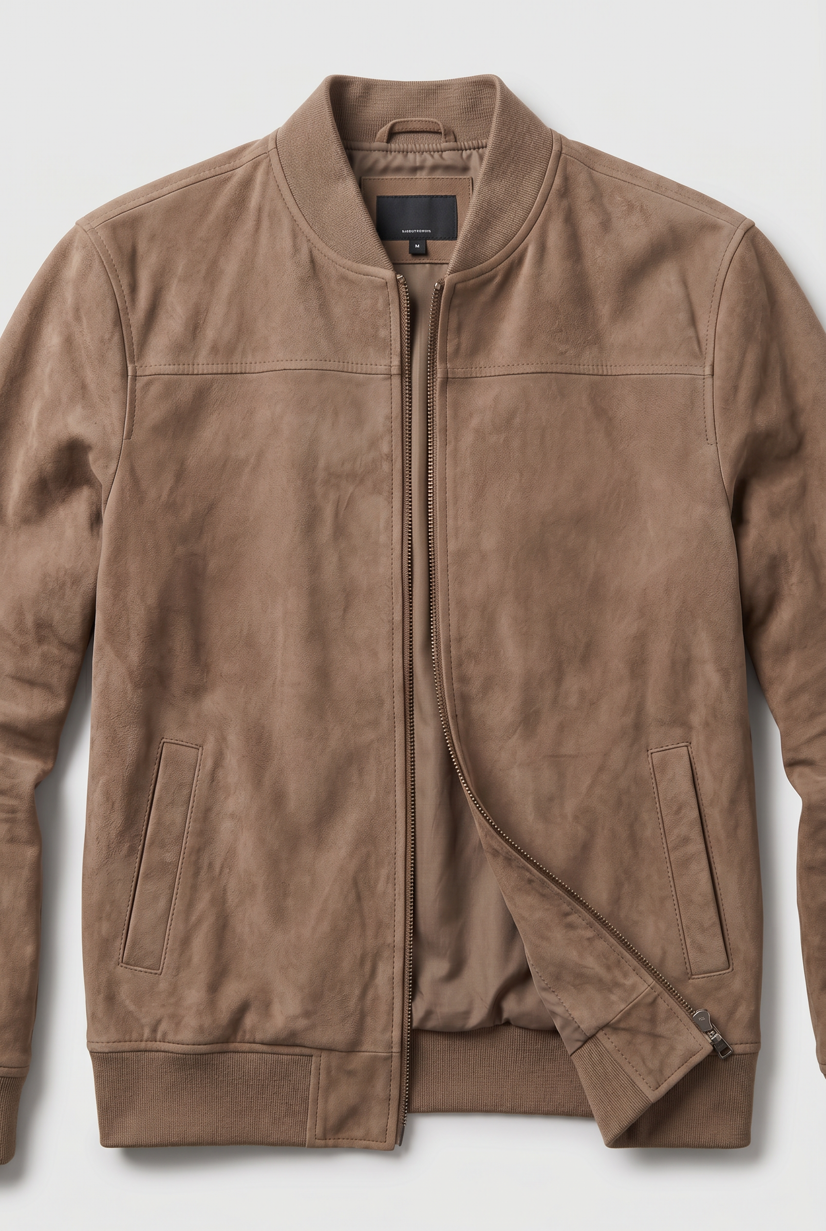 Men's Bomber Jacket | Casual Zipper-3