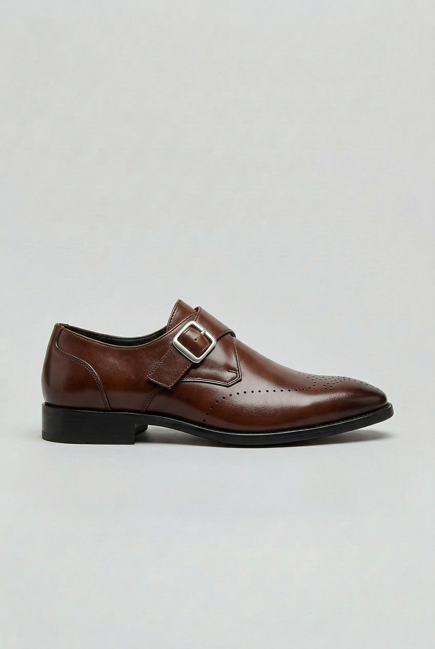 Men’s Brogues | Monk Strap with Cushioned Insole - 1