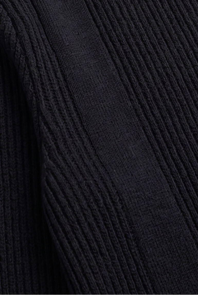 Men's Cardigan | Button Overshirt with Patch Pockets - 3