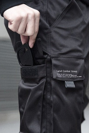 Men’s Cargo Trousers | Techwear Strap Jogger - 5