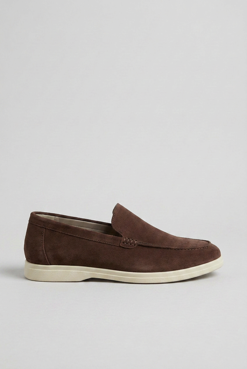 Men's Casual Round Toe Loafers | Slip-On - 10