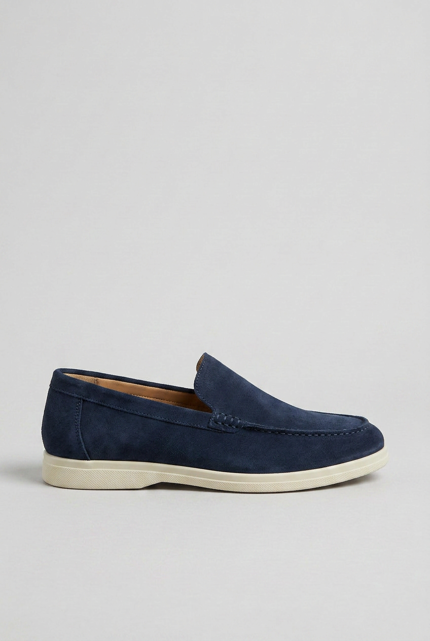Men's Casual Round Toe Loafers | Slip-On - 7