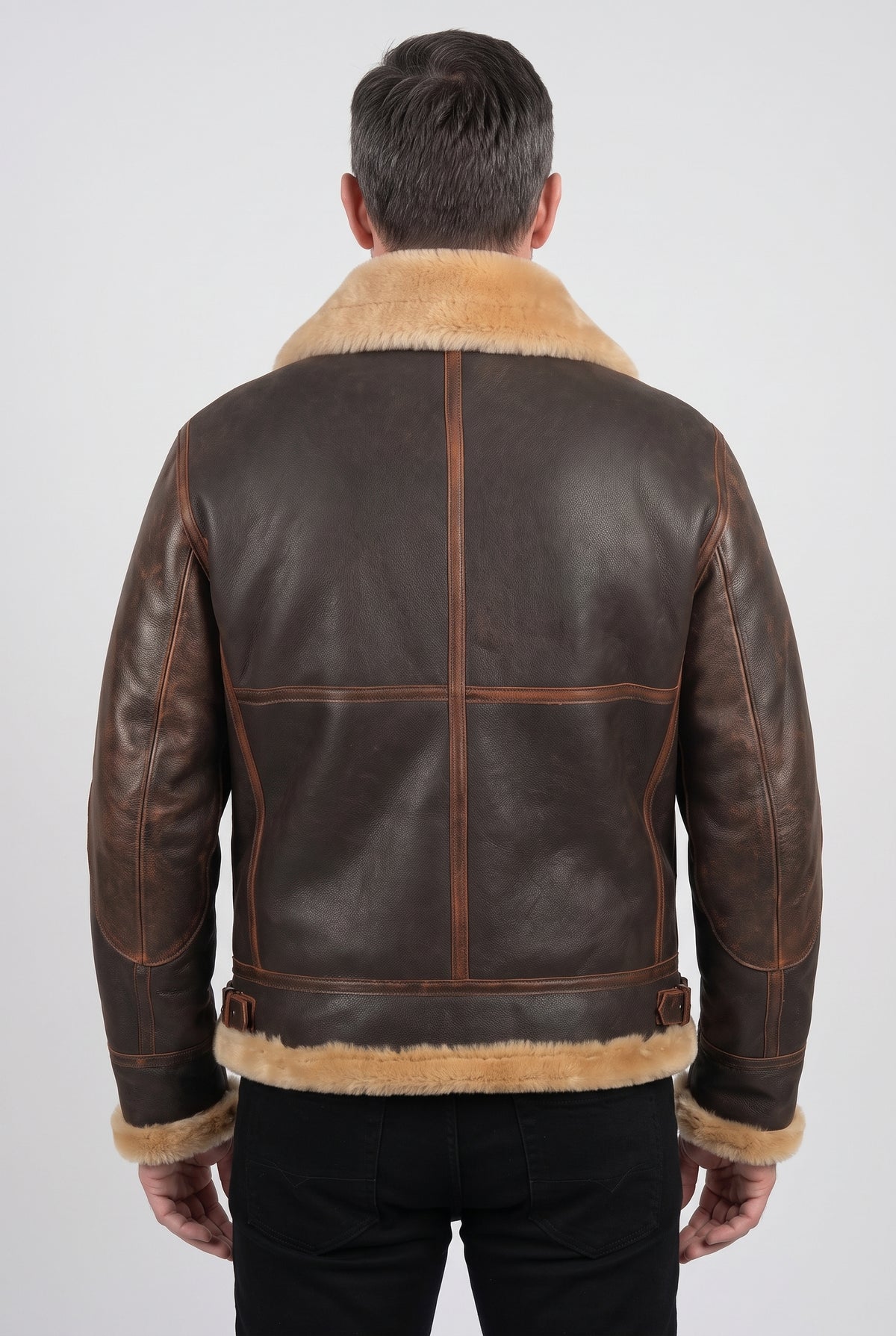Men's Jacket | Aviator Faux Shearling - 2