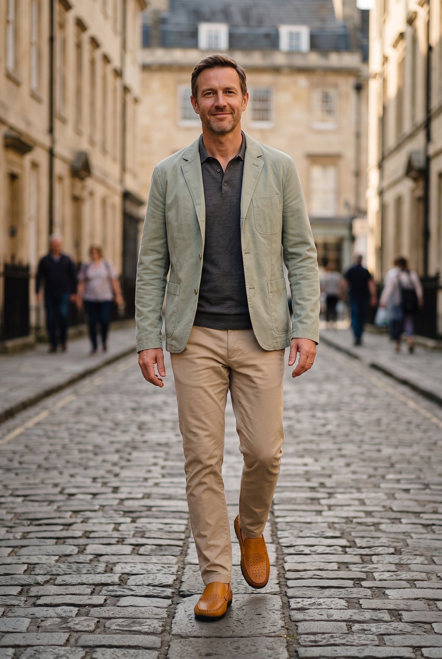 Men's Loafers | Perforated Breathable Panels - 24