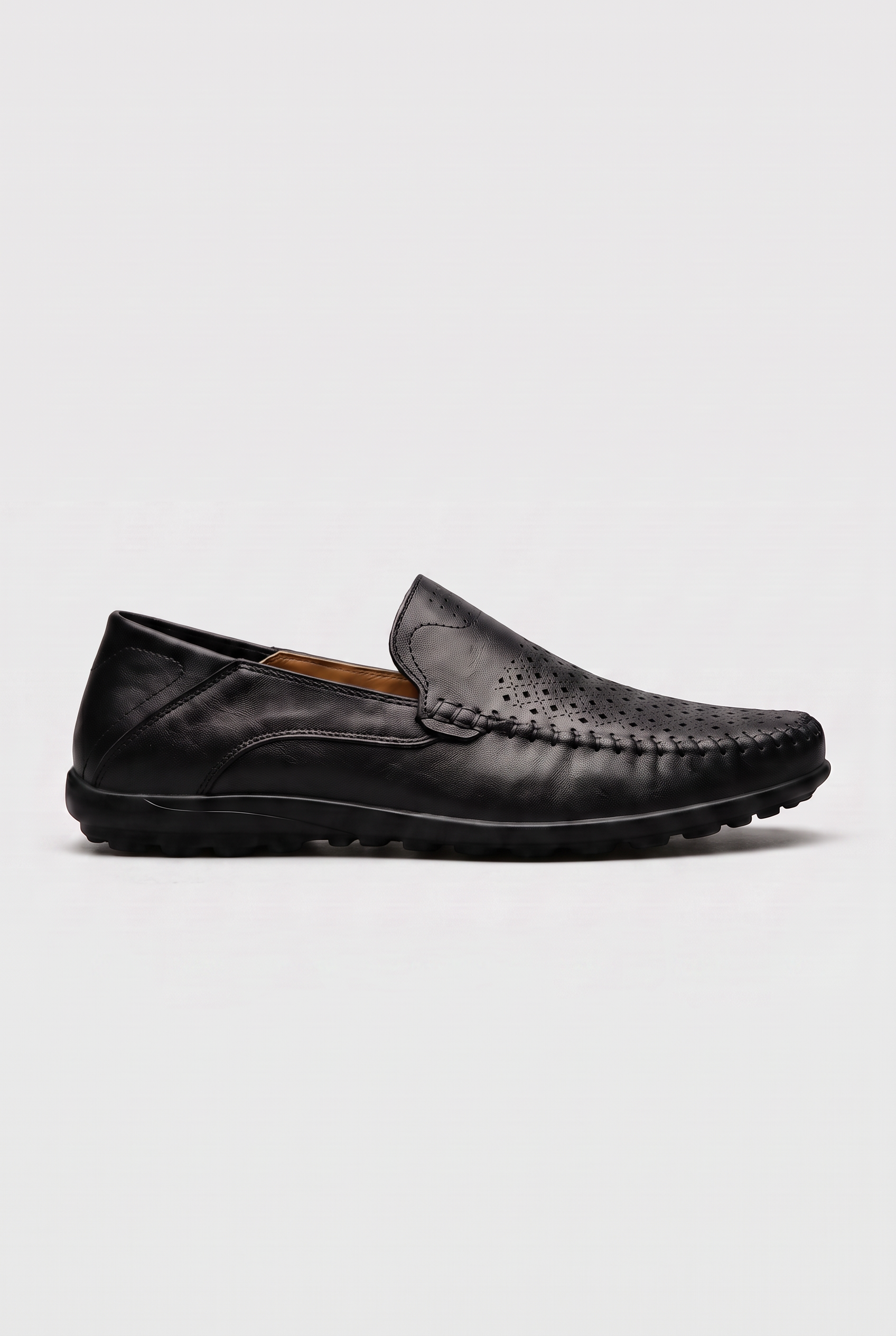 Men's Loafers | Perforated Breathable Panels - 25