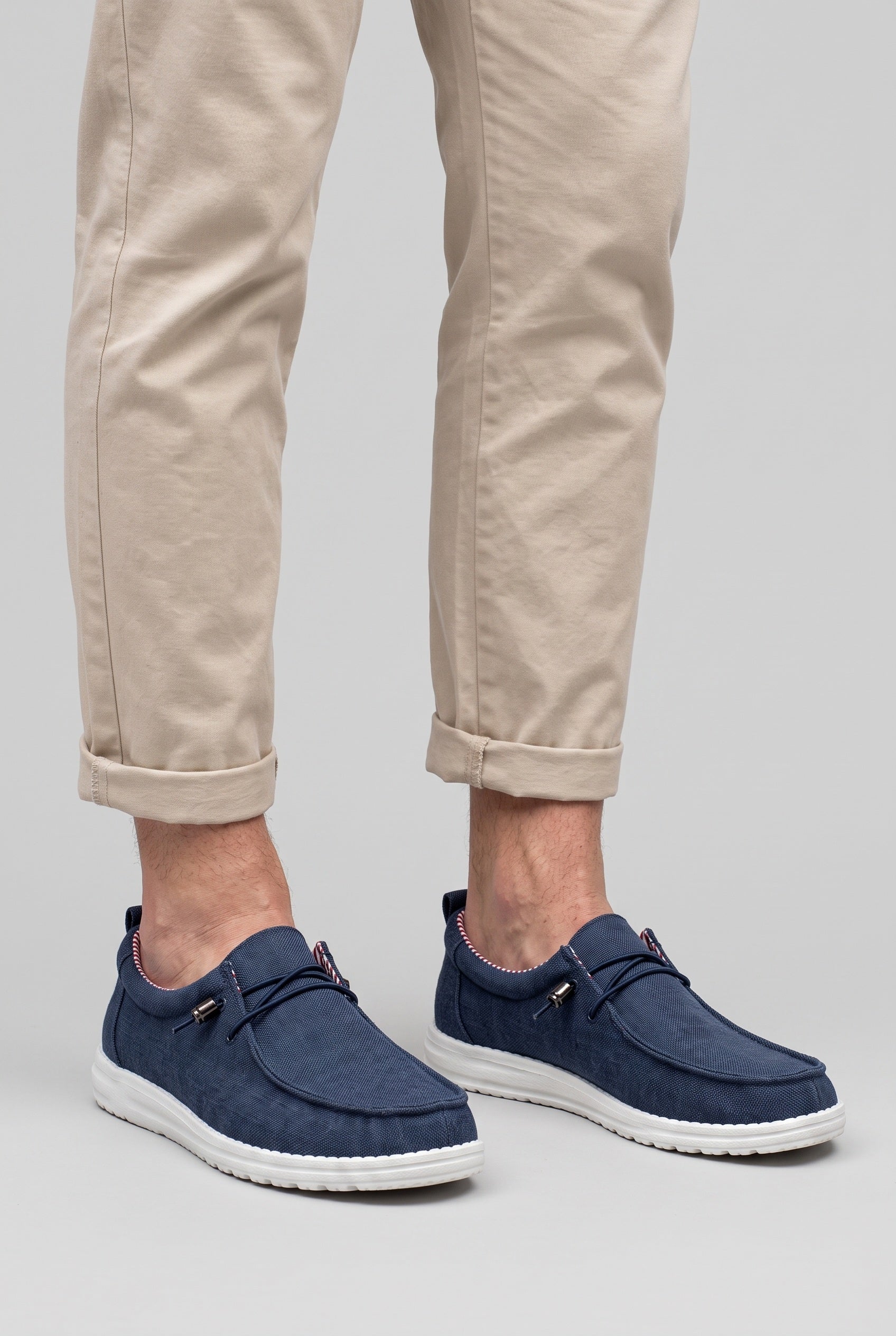 Men's Loafers | Woven Elastic Lace - 3