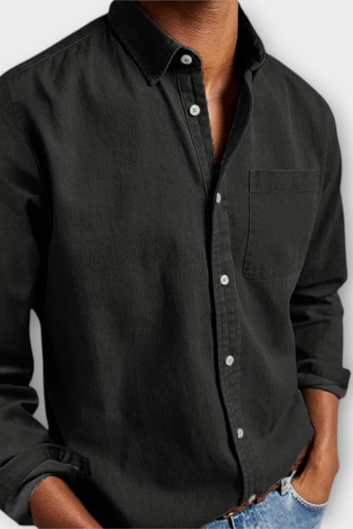 Men’s Shirt | Button Up Long Sleeve - 8