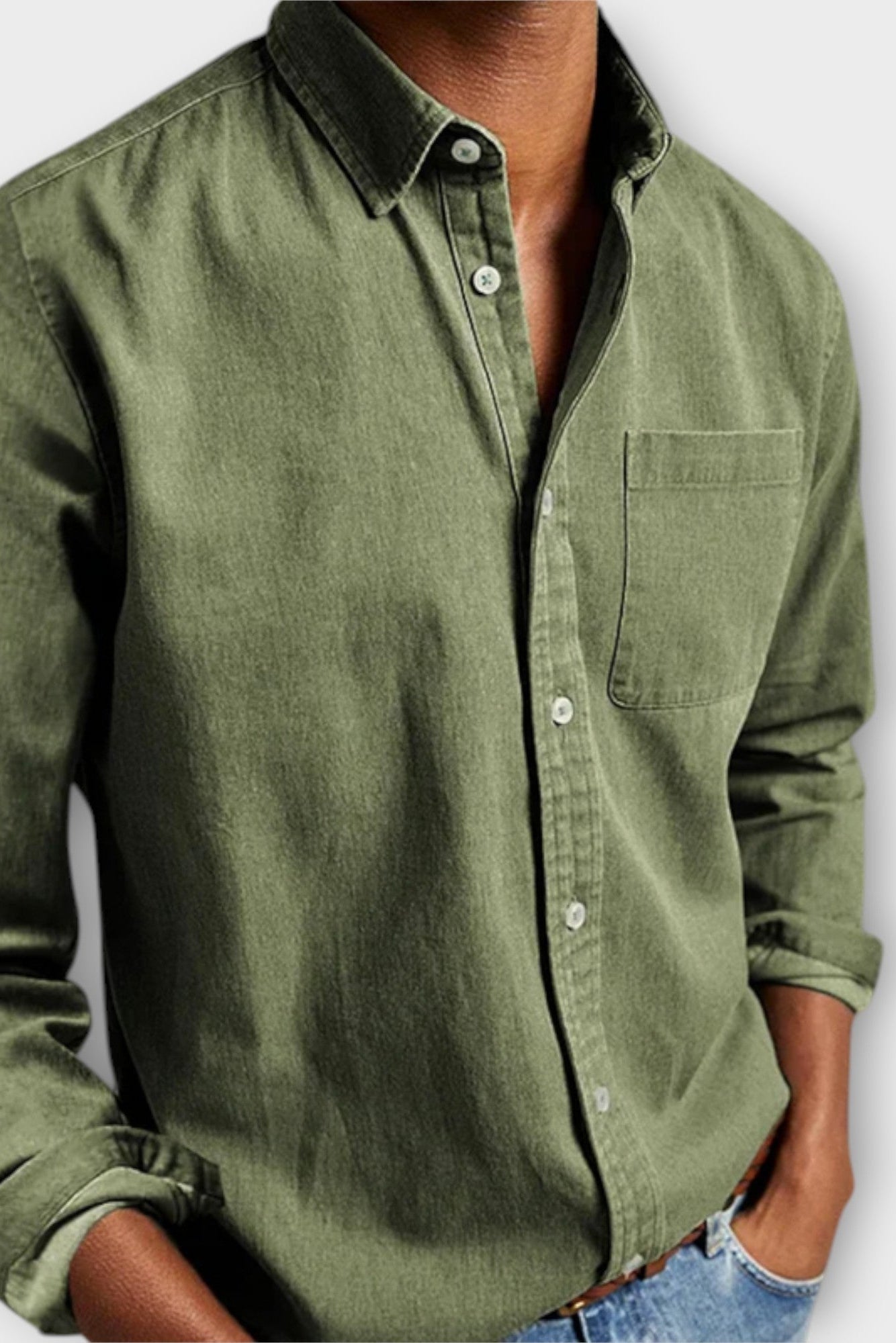 Men’s Shirt | Button Up Long Sleeve - 9