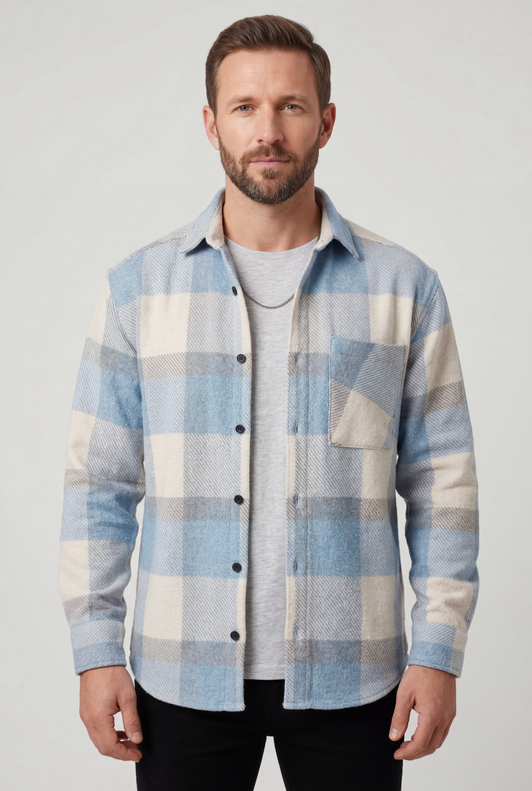 Men’s Shirt | Checked with Chest Pocket - 1