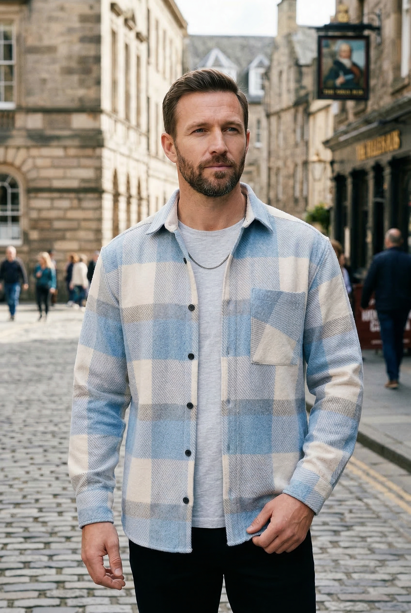 Men’s Shirt | Checked with Chest Pocket - 4