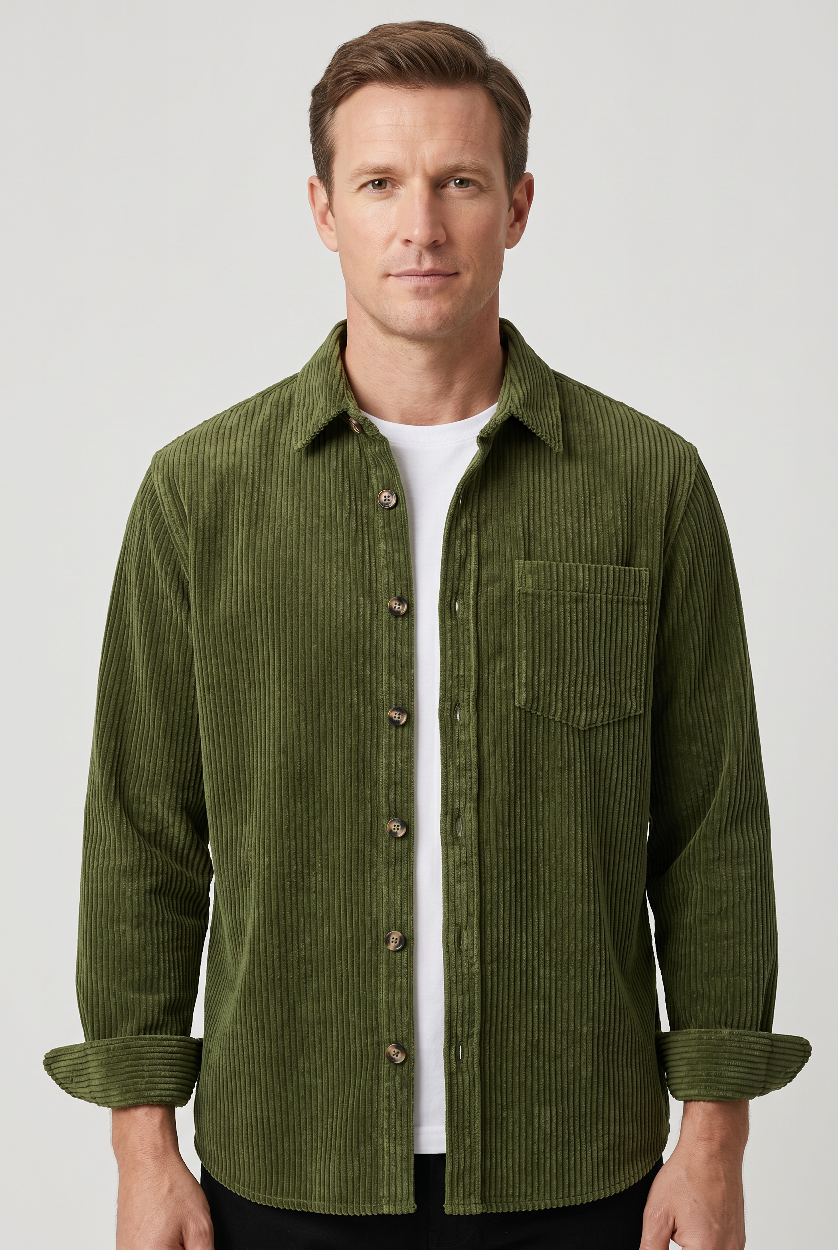 Men's Shirt | Textured Button Down-5