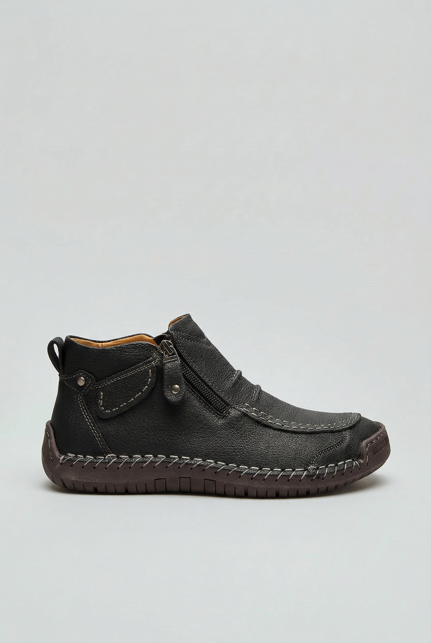 Men's Shoes | Side Zip with Cushioned Insole - 1