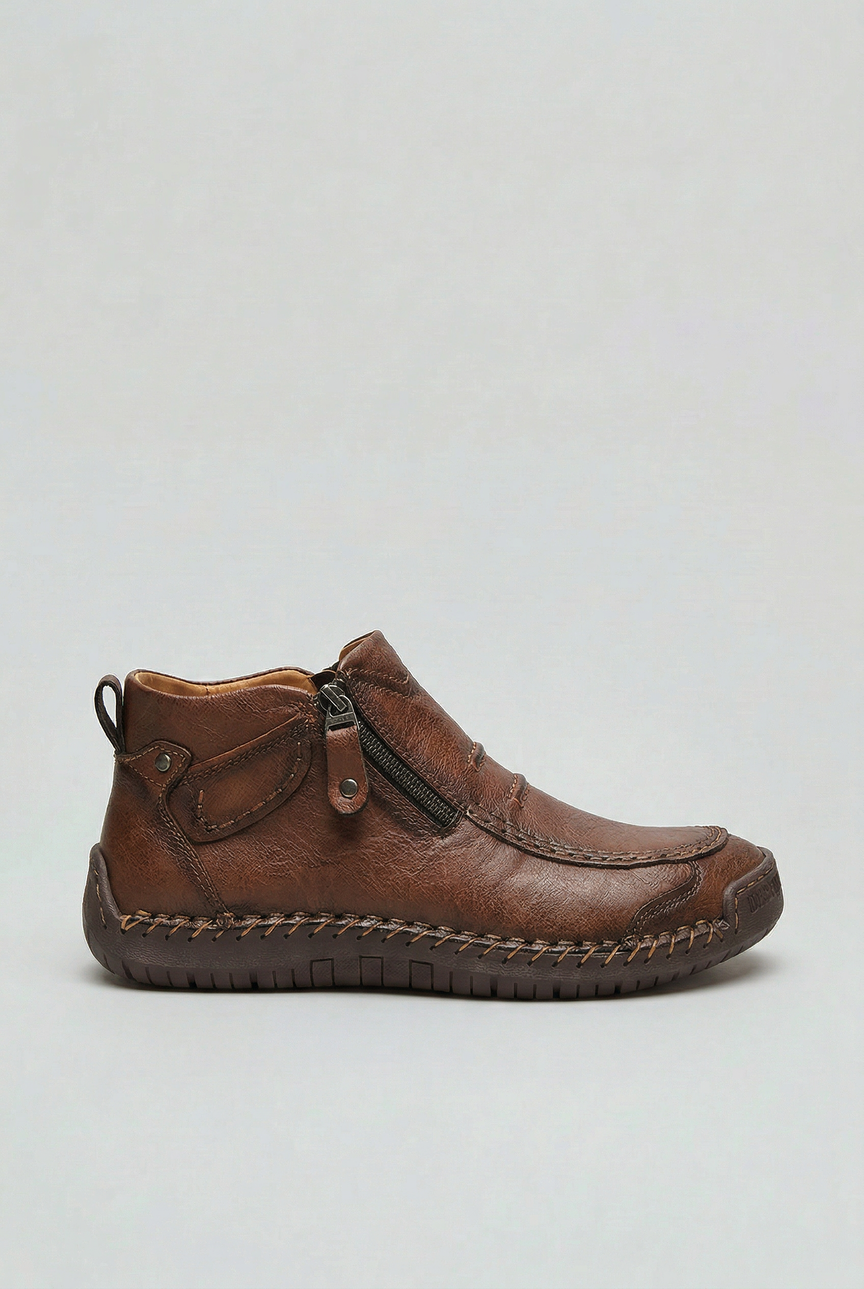 Men's Shoes | Side Zip with Cushioned Insole - 4