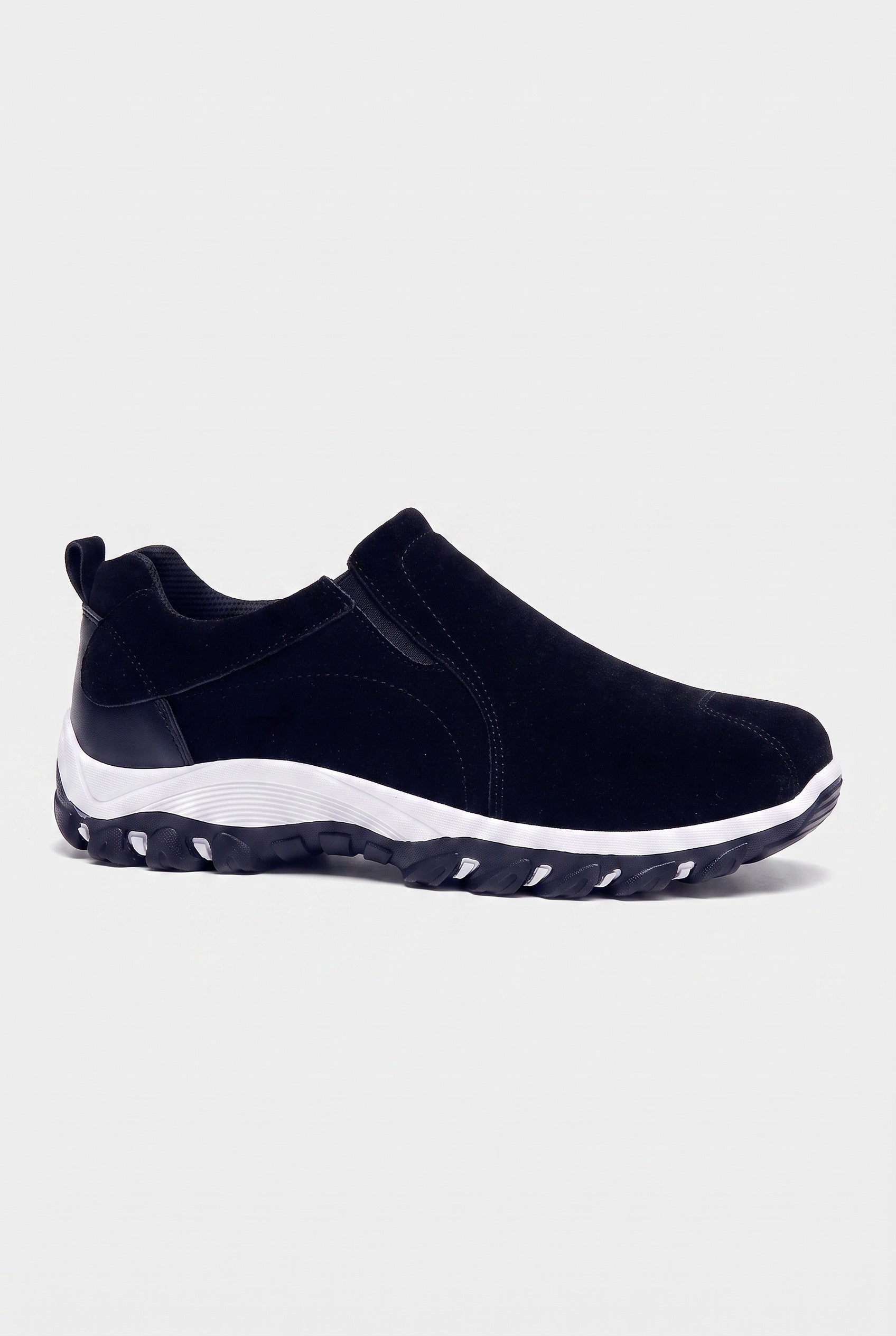 Men's Shoes | Slip-On Suede-Look Grip Sole - 5