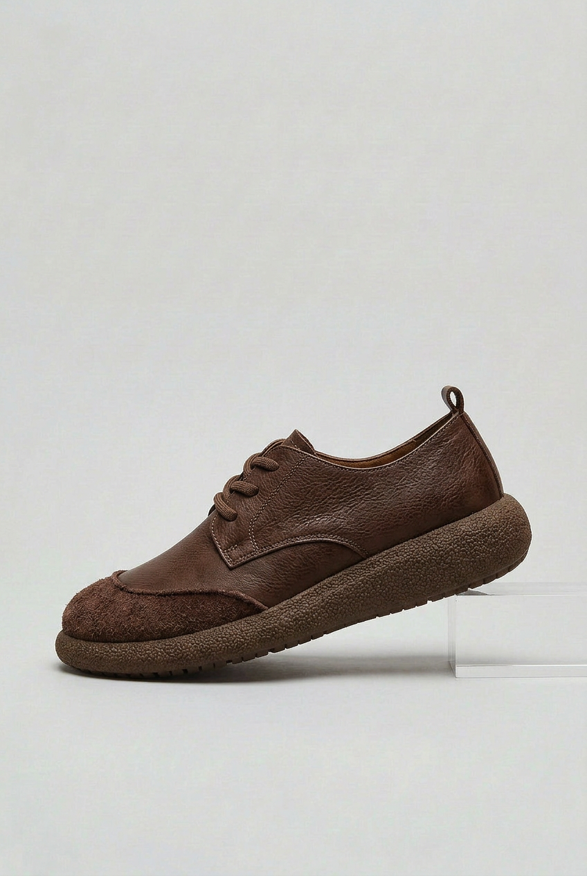 Men's Shoes | Suede Look and Leather Look with Cushioned Insole - 3