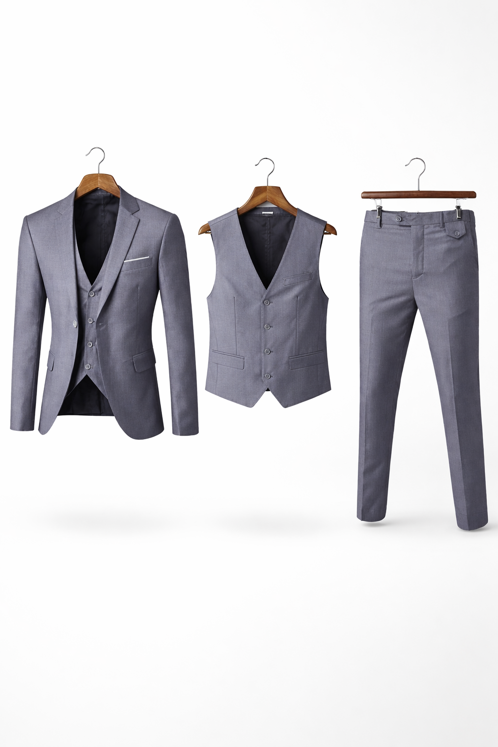 Men's Suit | Three-Piece Slim Fit - 4
