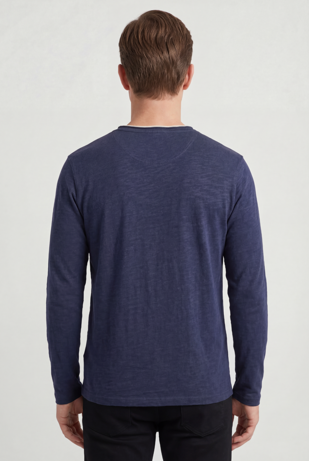 Men’s T-Shirt | Long Sleeve with V-Neck - 2
