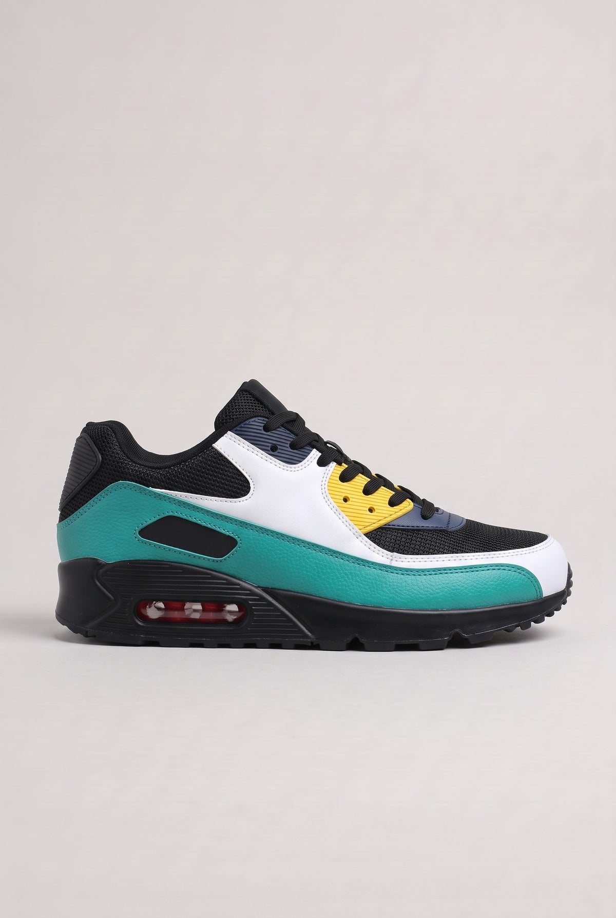 Men's Trainers | Air-Cushioned Running Mesh - Green
