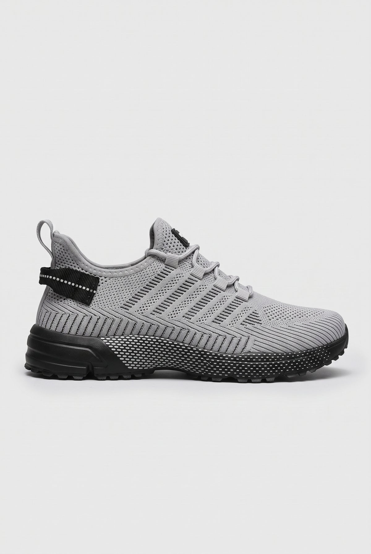 Men's Trainers | Breathable Knit Runner - Grey