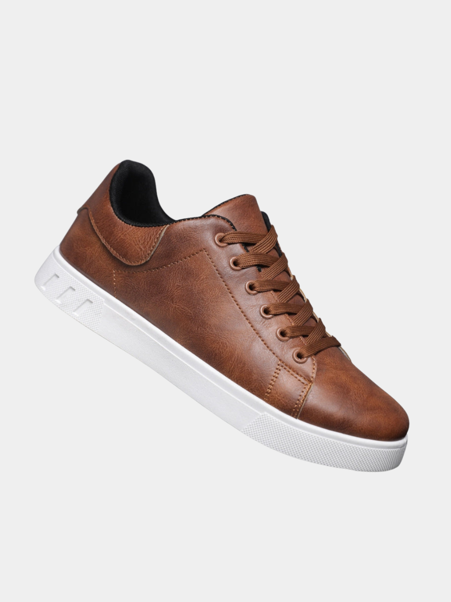 Men's Trainers | Leather-Look Cupsole - 1
