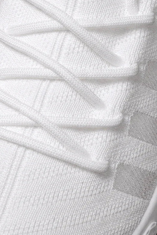 Men's Trainers | Lightweight Knit Lace-Up - White Detail