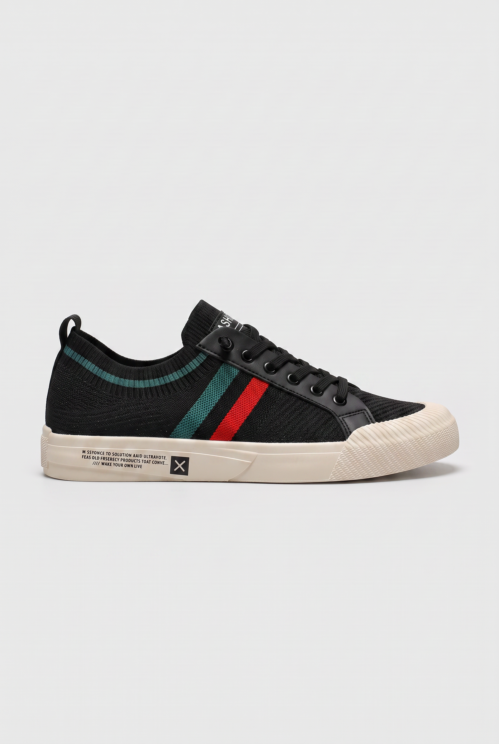 Men's Trainers | Mesh Lace-Up Cushioned Sole - 5