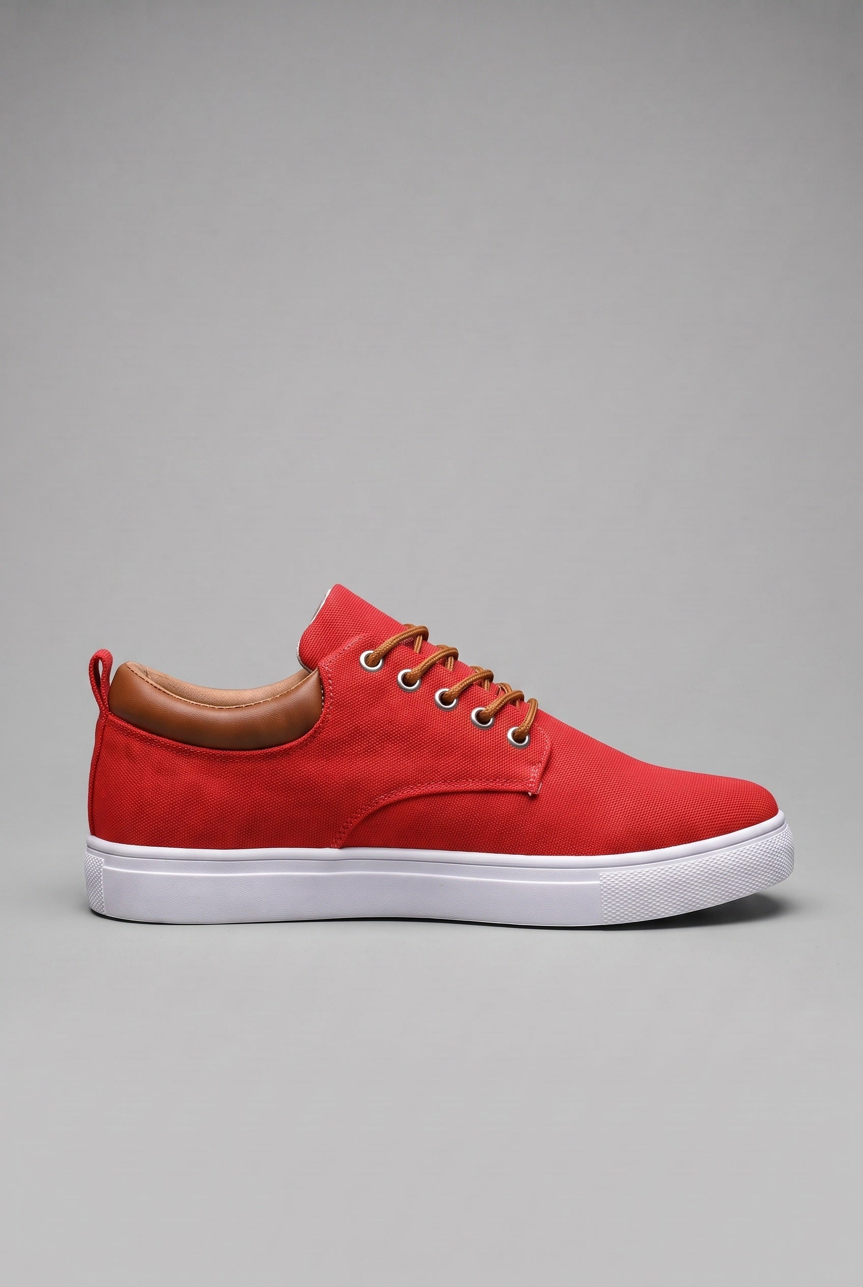 Men's Trainers | Woven Lace-Up White Sole - 37