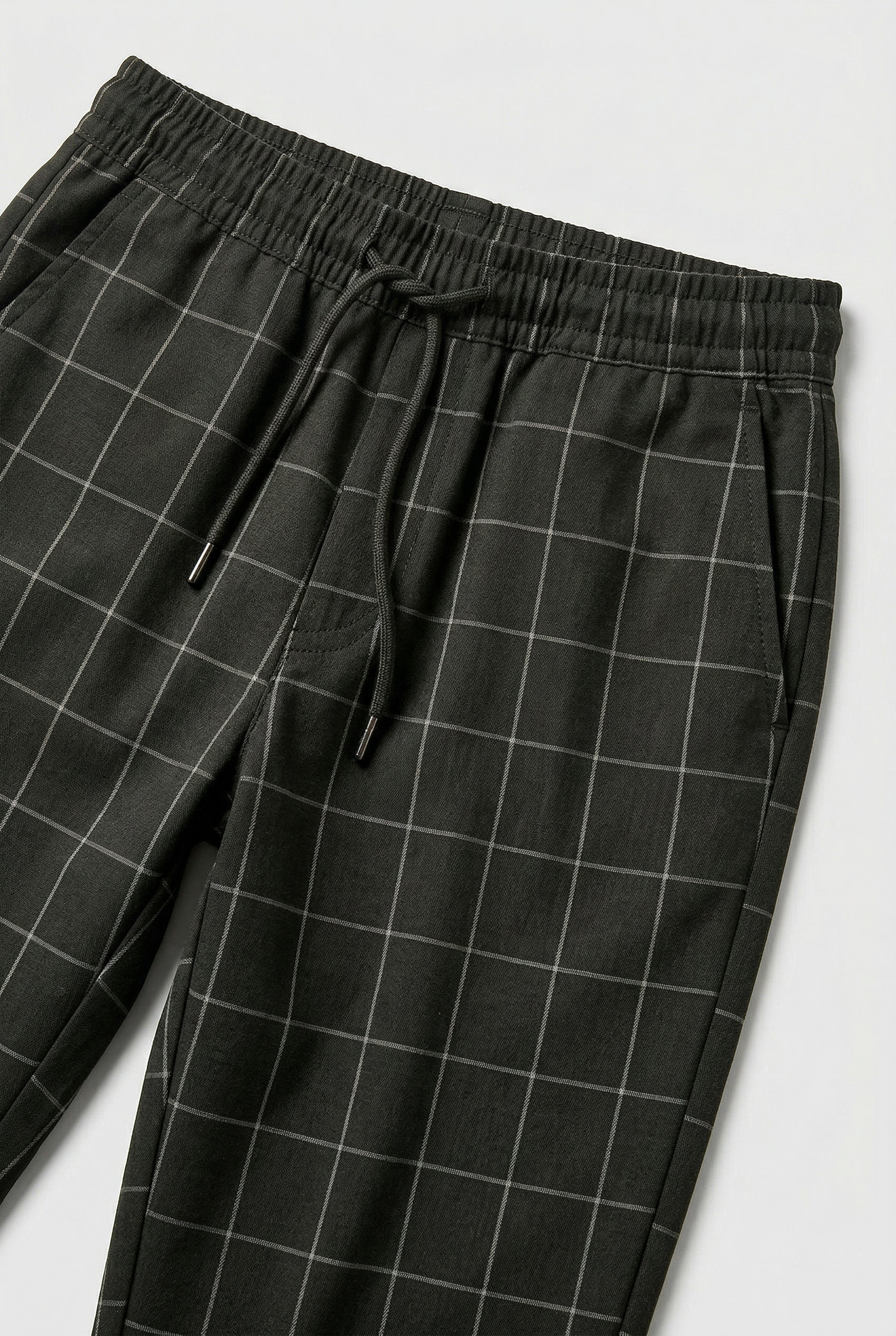 Men’s Trousers | Checked with Elastic Cuffs - 3