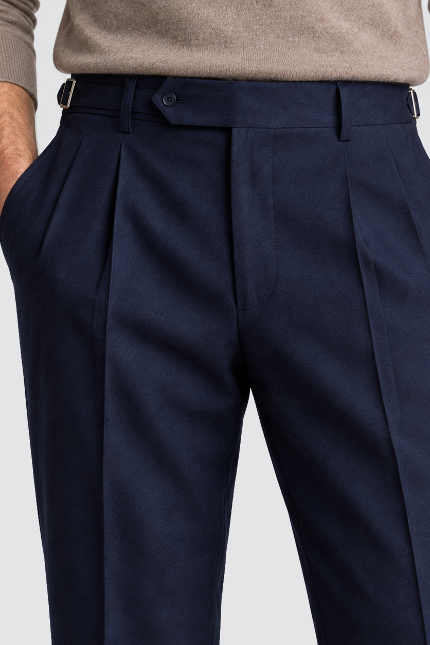 Men's Trousers | Pleated Tailored Fit - 7