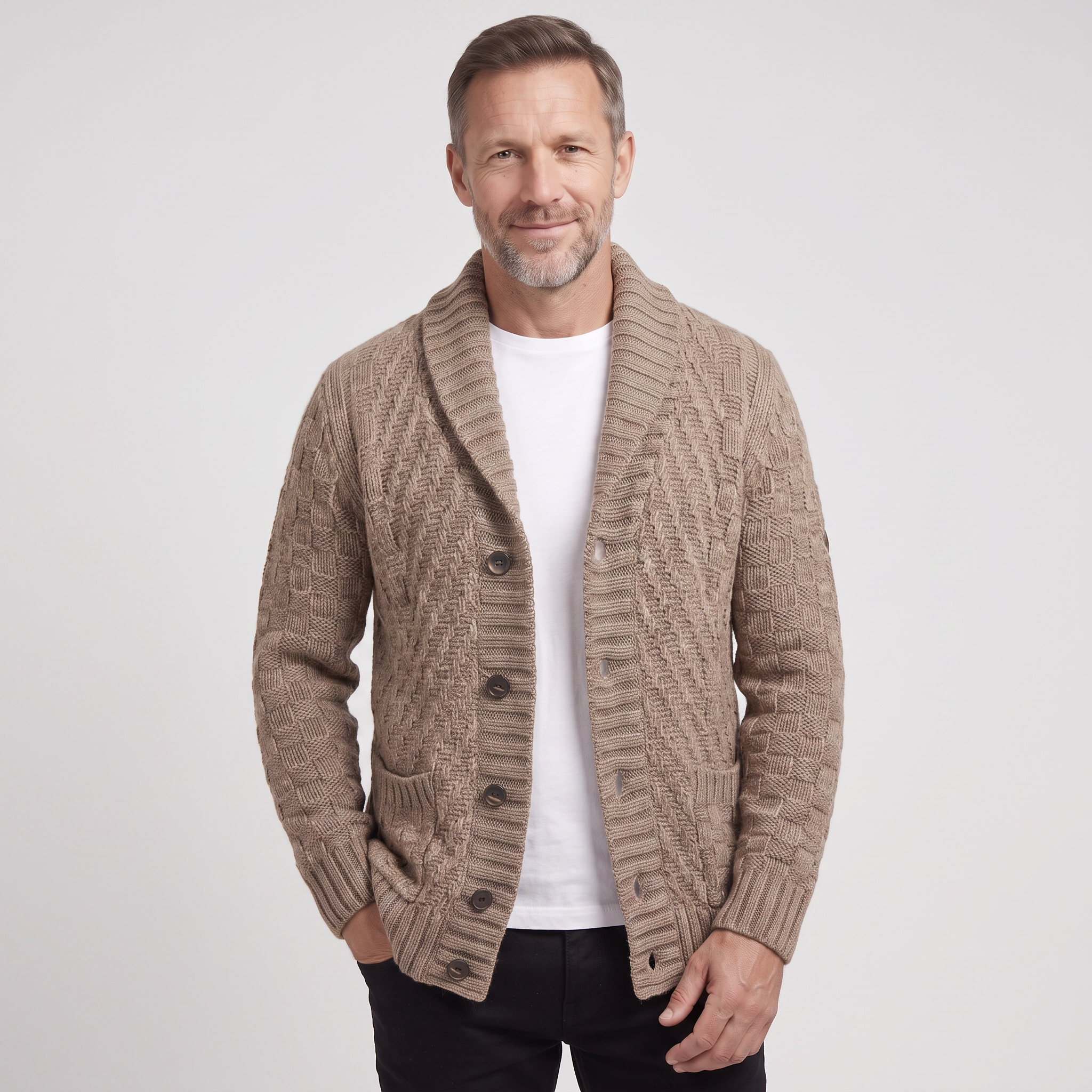 Men's knitwear collection slider