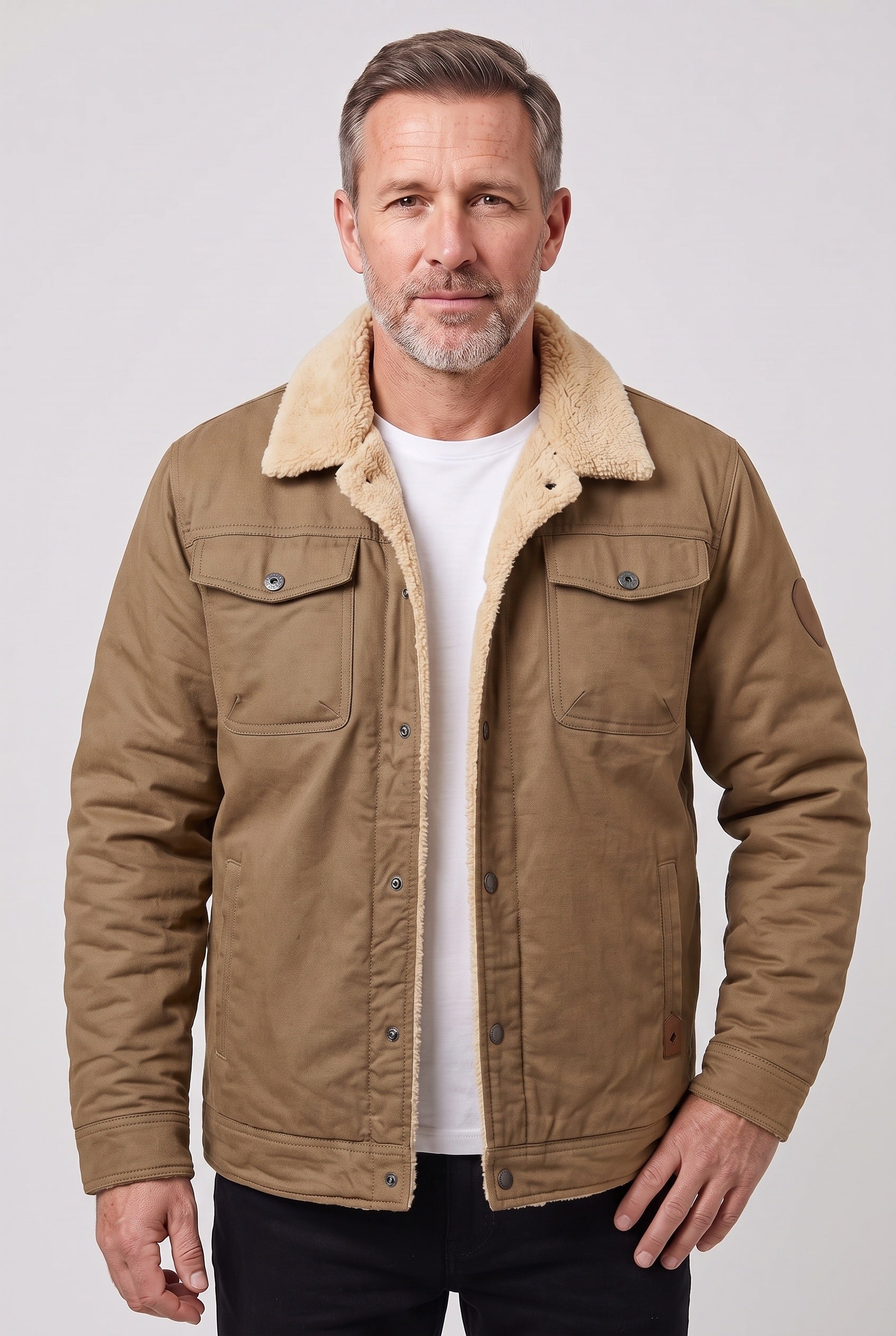 Men's Jacket | Fleece-Lined Trucker - 7