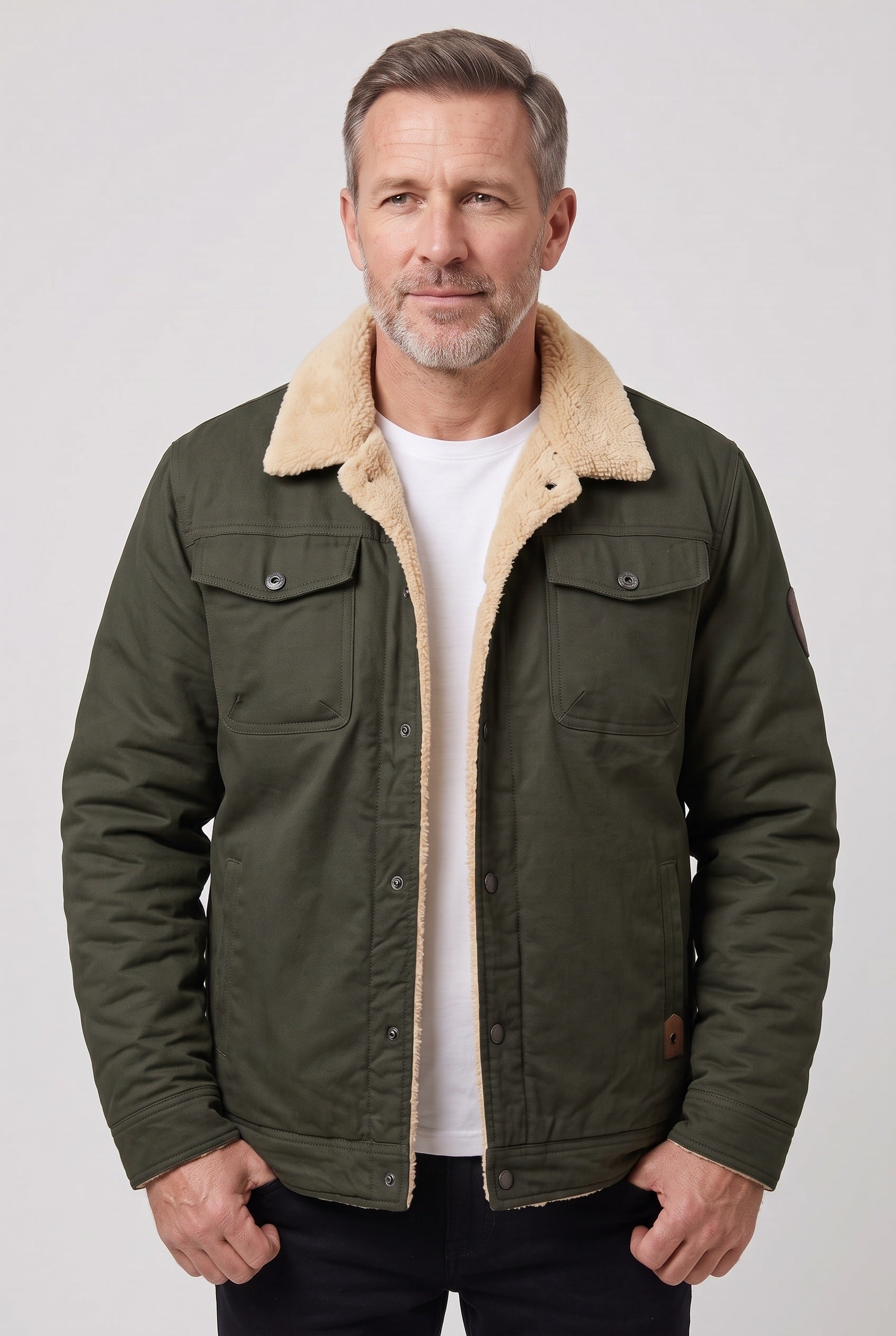 Men's Jacket | Fleece-Lined Trucker - 8