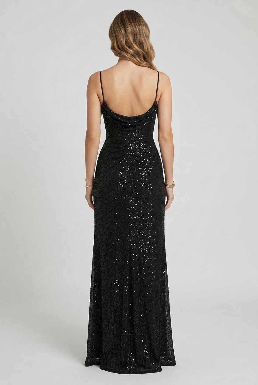 Women Sweetheart Neck Sleeveless High Split Wedding Dress | Maxi - 2
