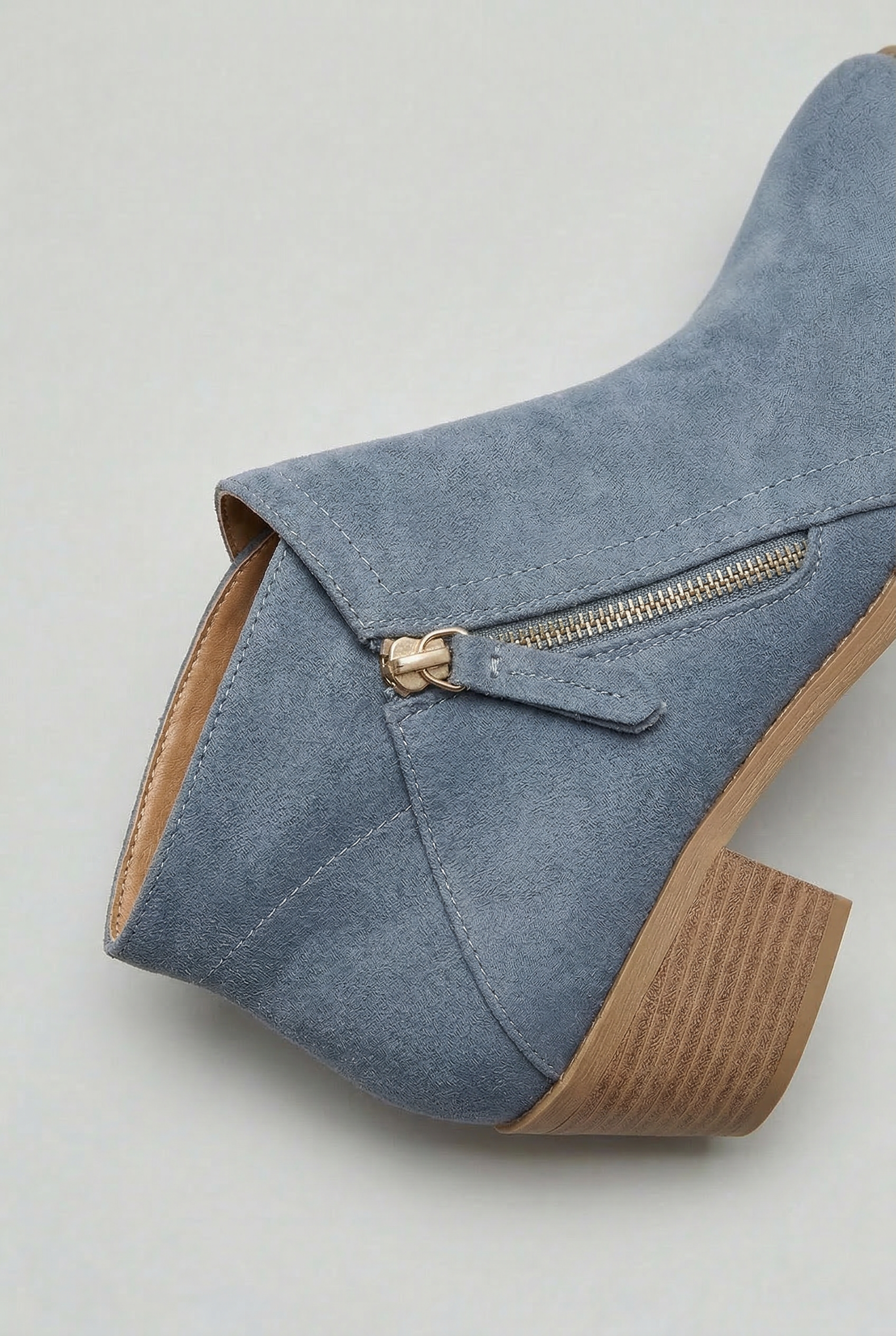 Women’s Ankle Boots | Block Heel with Side Zip - 3