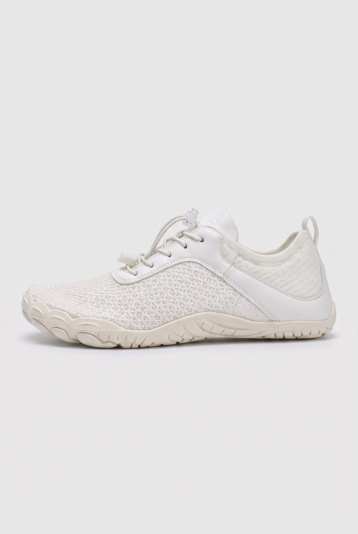 Women's Barefoot Shoes | Wide Toe Mesh - Plain White