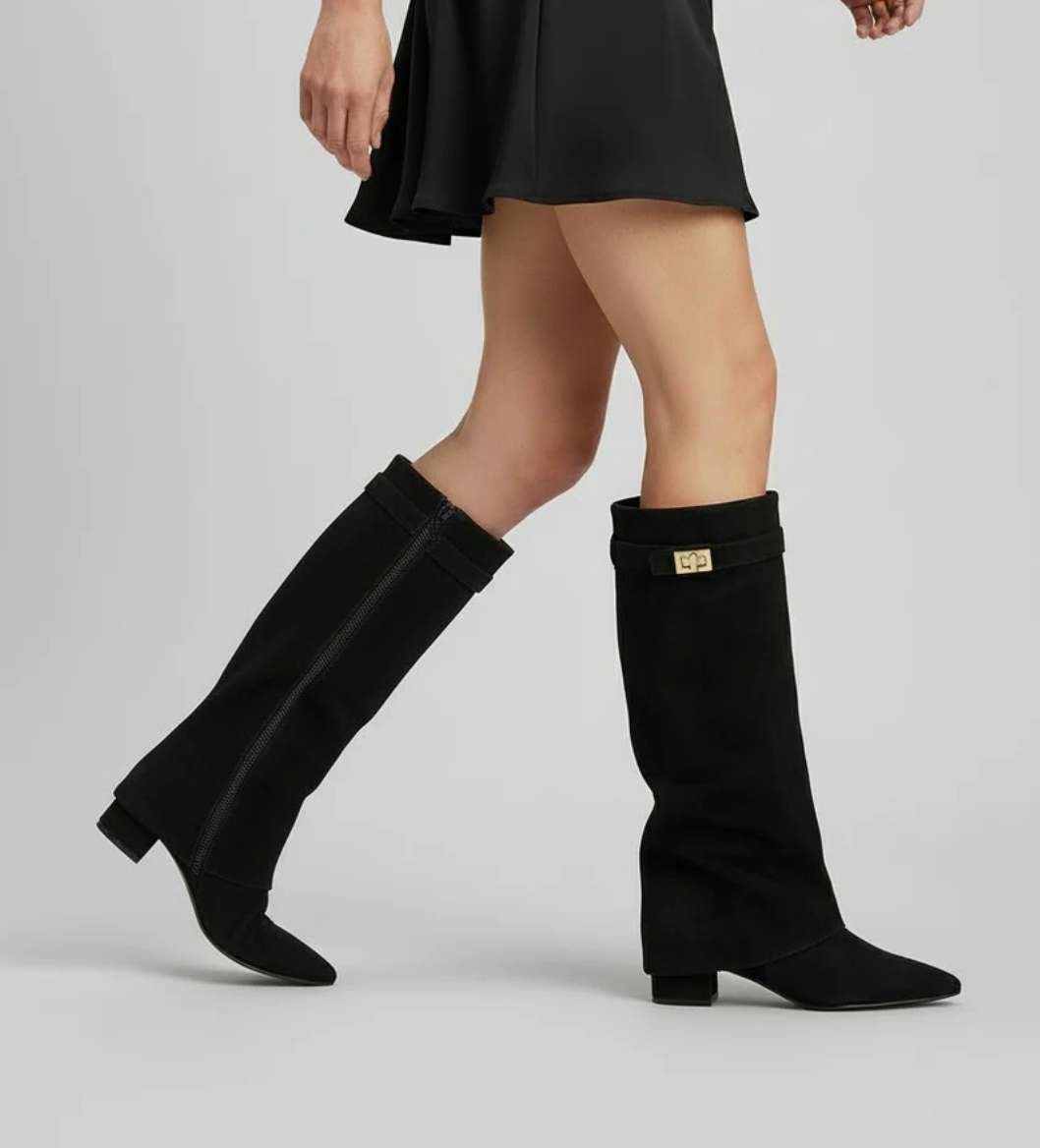 Women’s Boot | Knee High Block Heel collection slider 